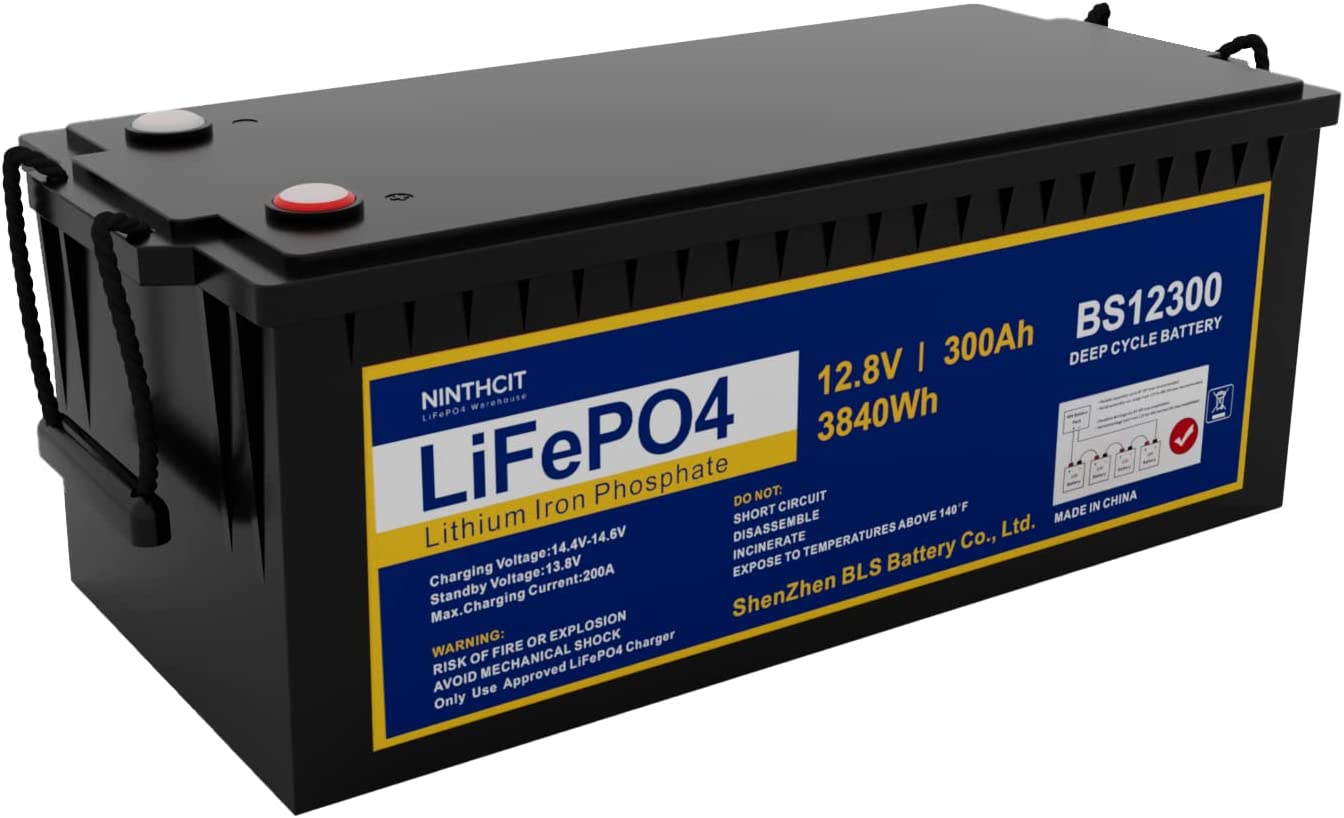 12.8V 300Ah LiFePO4 Wiederaufladbare 300Ah Lithium Batterie, 8000