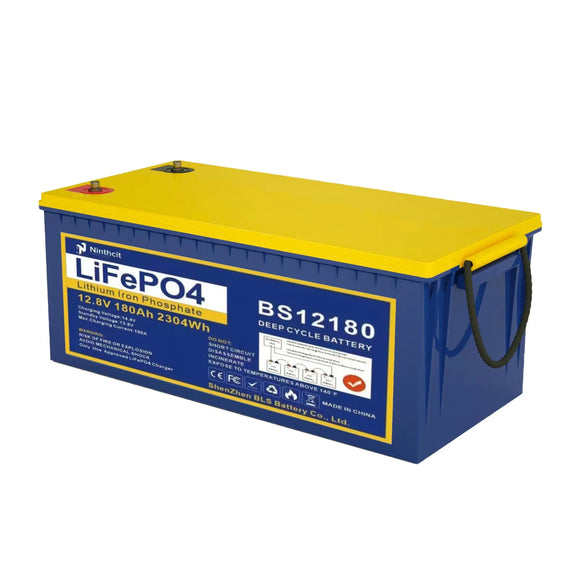 12.8V 180AH Lifepo4 battery, household energy storage battery, outdoor camping energy storage battery