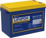 12V 120Ah LiFePO4 Battery Pack Deep Cycle Battery with 4S 12.8V 120A BMS Replace Most Backup Power Solar RV BOAT
