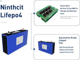 ninthcit 3.2V 135AH 432Wh LiFePO4 Deep Cycle Batteriezellen mit Eisenphosphat, Klasse A Ersatz-Automobil-Lithium-Motorrad-Batterien mit QR-Code, perfekt für Boot, Marine, Golfwagen, Wohnmobil (4PCS)